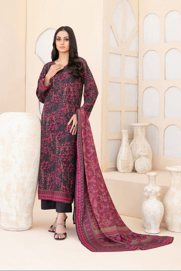 3-Piece stitched Digital Printed Staple