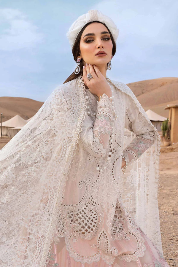 3 Piece Lawn Embroidered Suit Ready To Wear