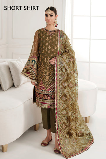 03-Piece Heavy Embroidered Chiffon Suit Ready To Wear