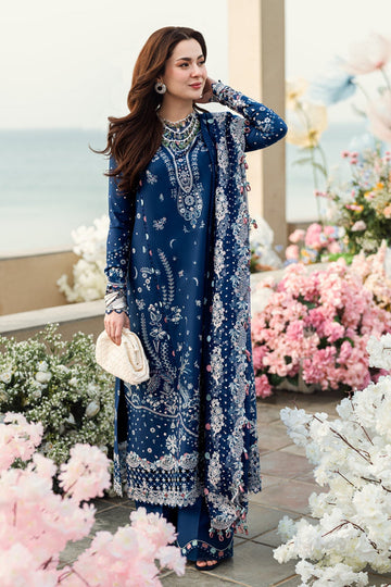 Qalamkar Embroidered Lawn 3-Piece Dress RTW