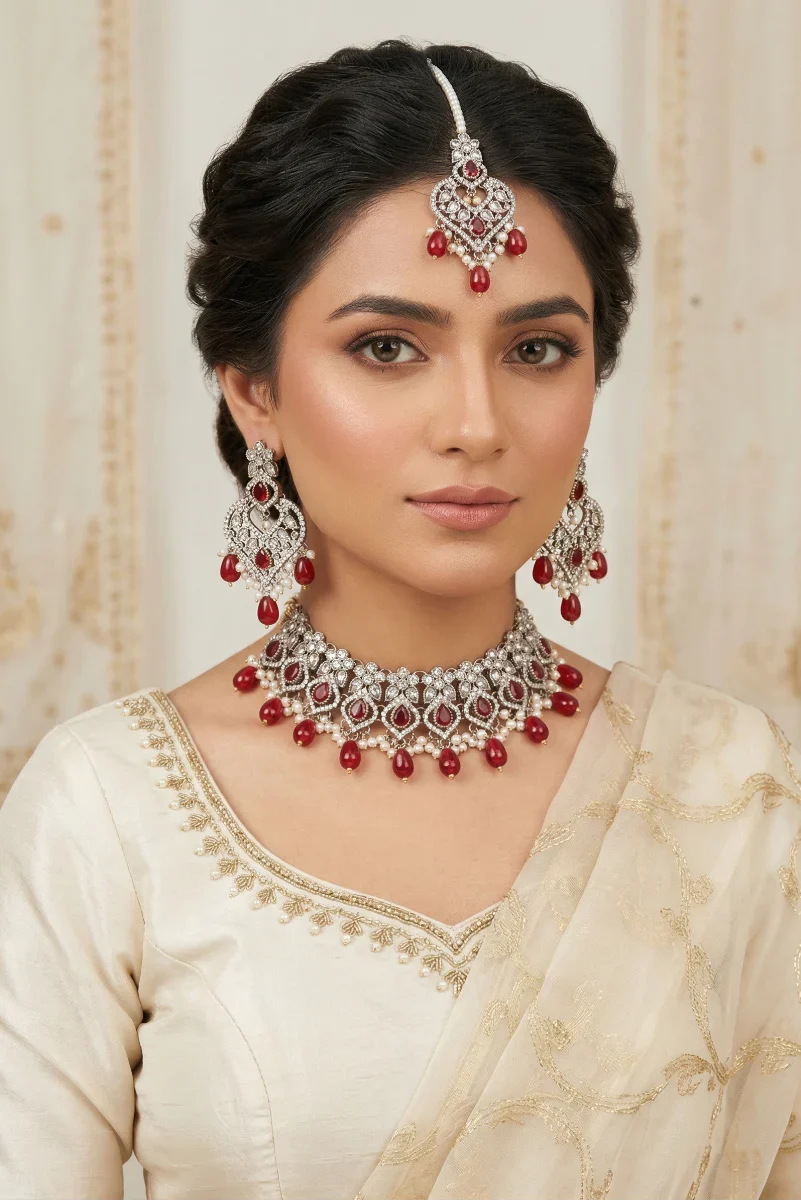 Elegant Partywear Set - Women's Jewelry