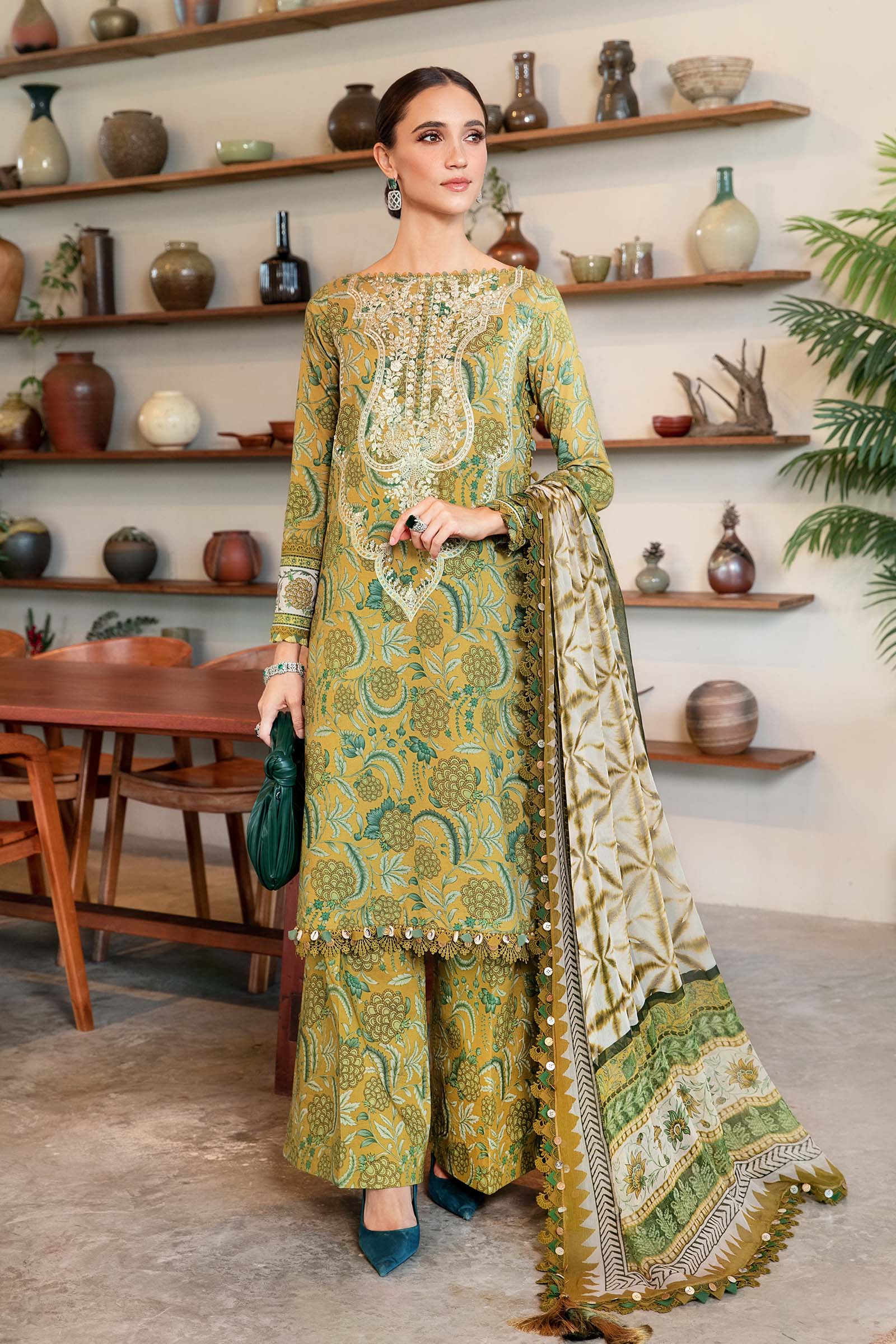 3 Piece Stitched Printed Lawn Suit
