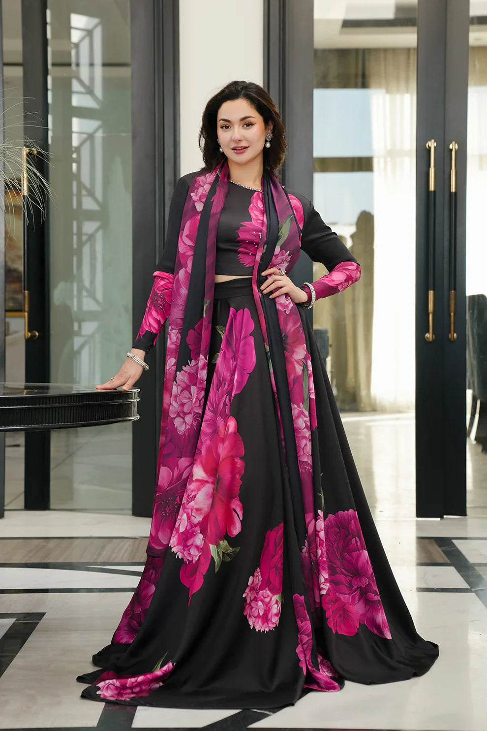 Lulusar Silk Festive 03-Piece - Ready To Wear