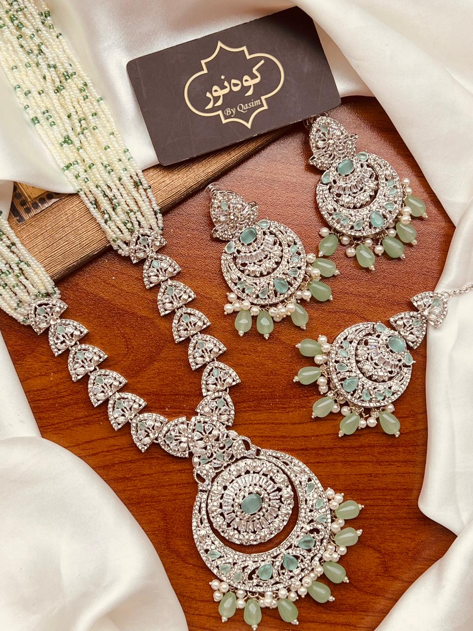 Zircon Mala Set